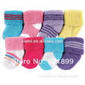 fresh style superior cotton supple texture print stripe pure color italian baby socks